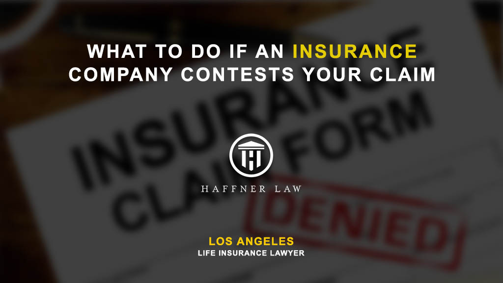 Life Insurance Claim Lawyer Los Angeles