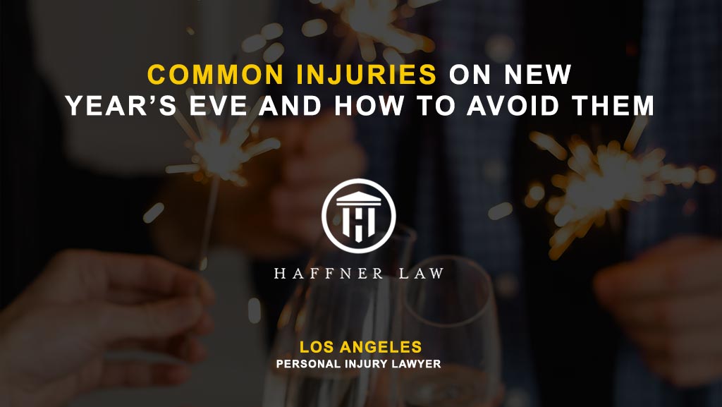 new years eve personal injuries in Los angeles