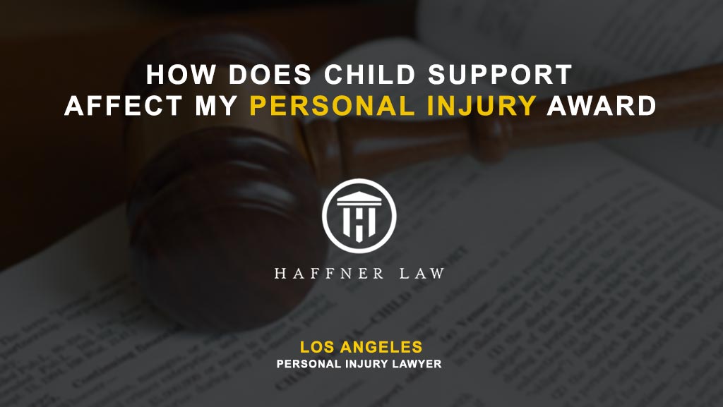child support personal injury award