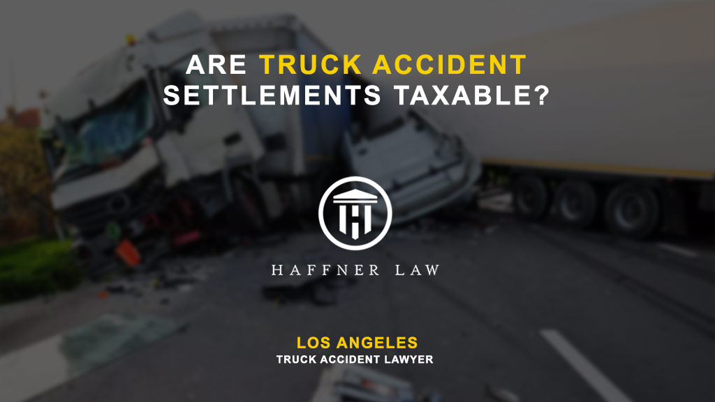 taxes on truck accident settlement